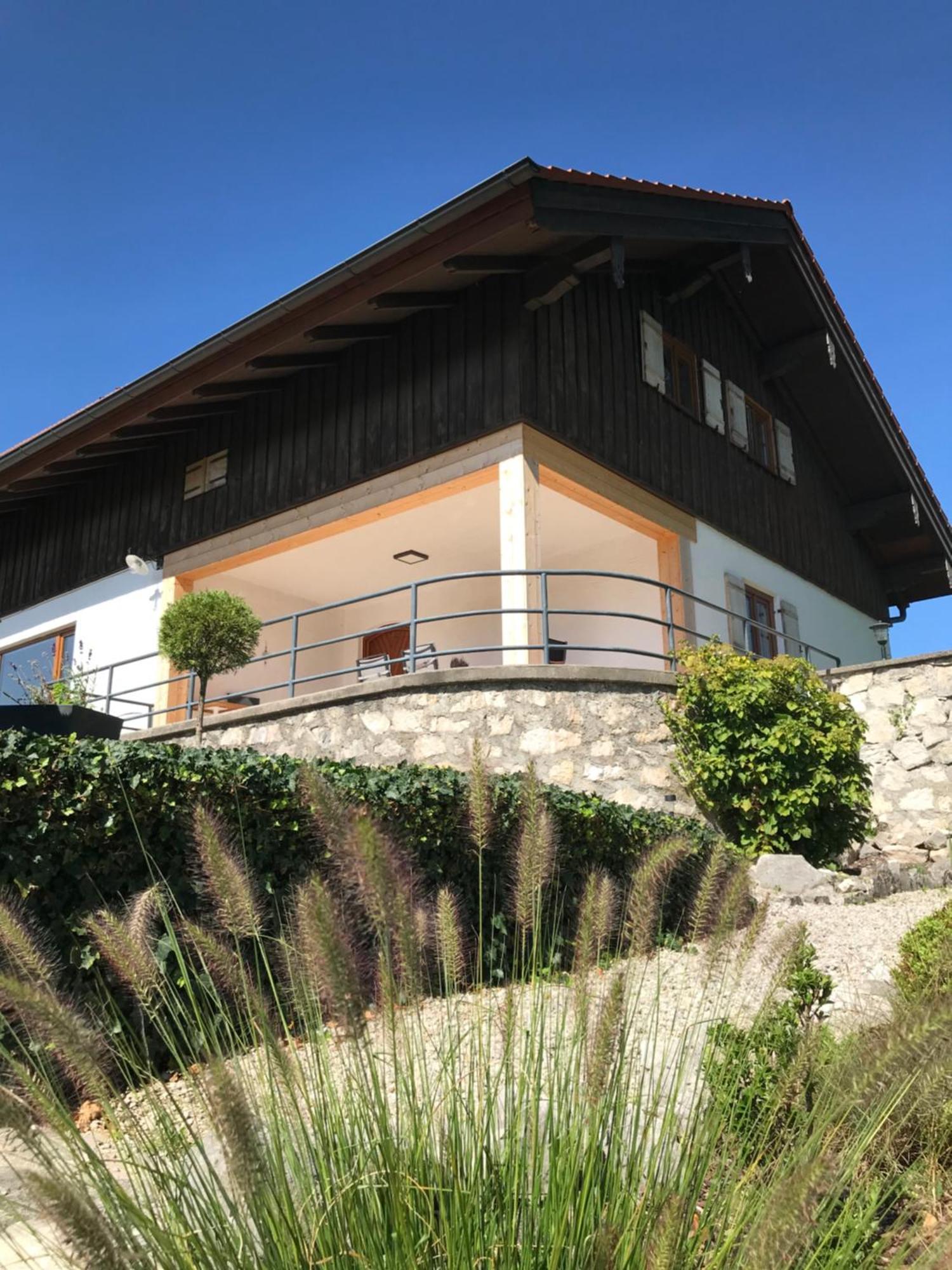 Ferienhaus Westerbuchberg Übersee Exterior foto